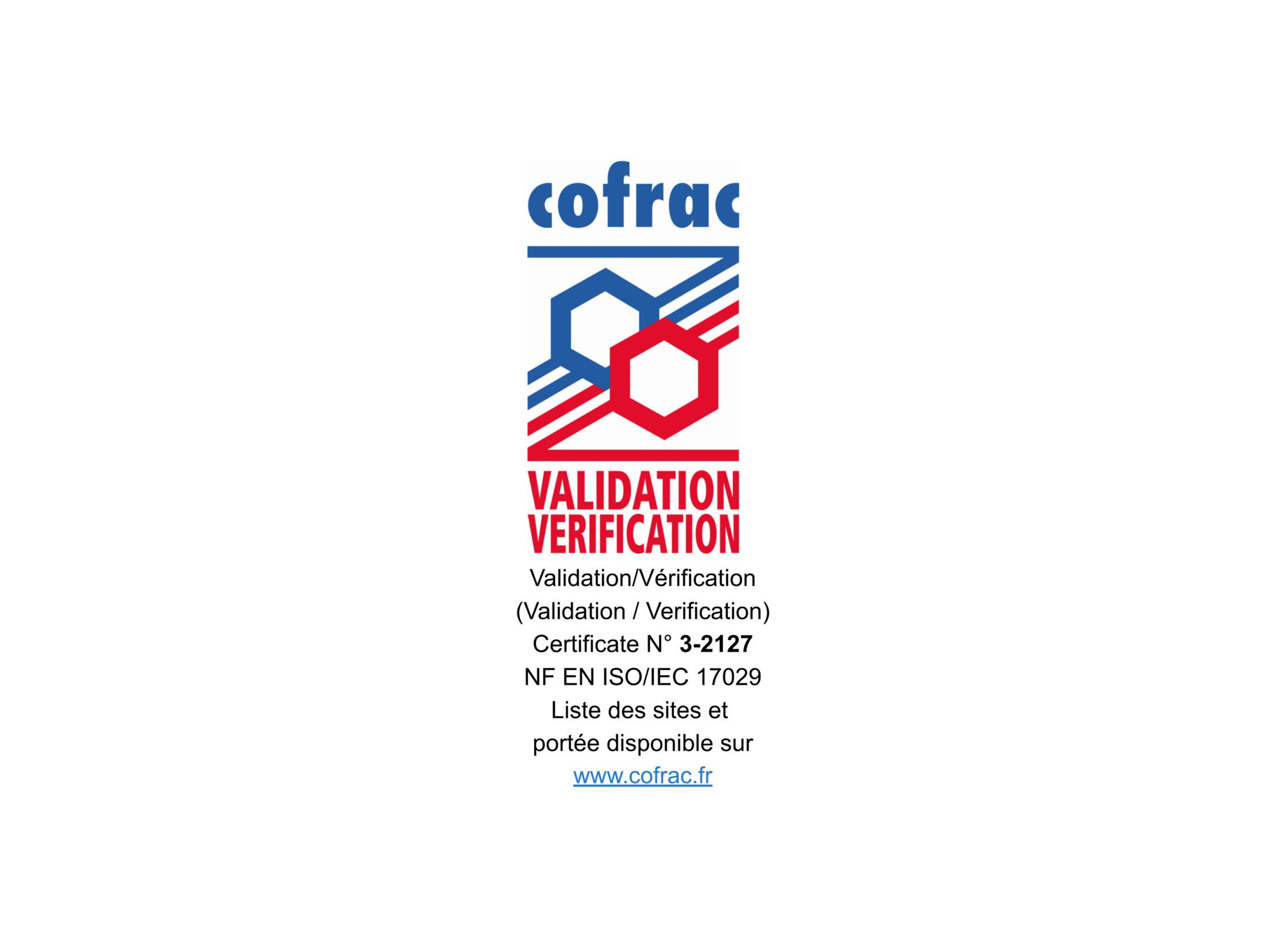 COFRAC accreditation